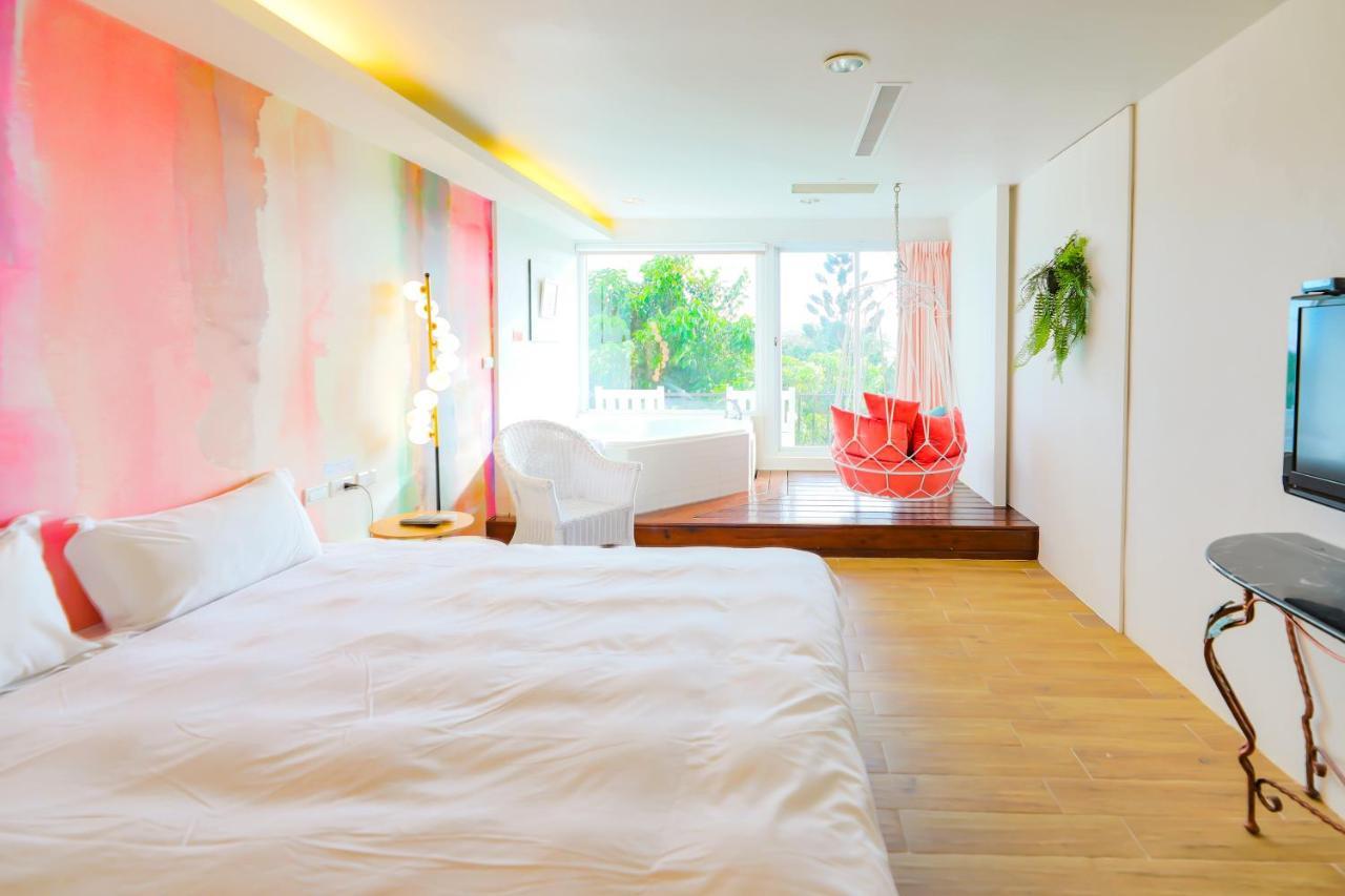 墾丁戀戀星辰湖畔莊園 星辰館 Otel Longshui Dış mekan fotoğraf